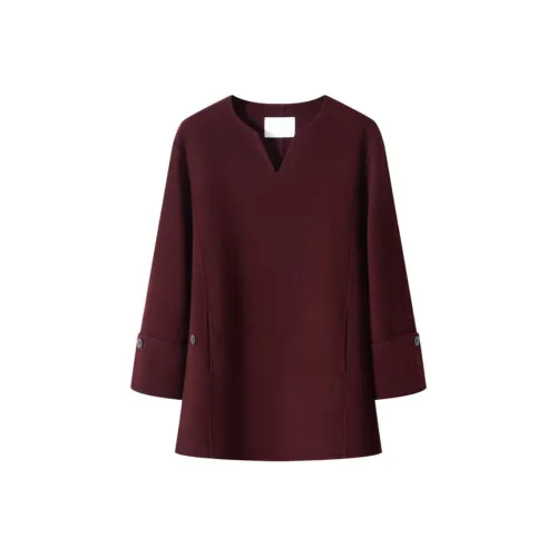 MOSIIMORII Куртка Женская Каштановая Красная