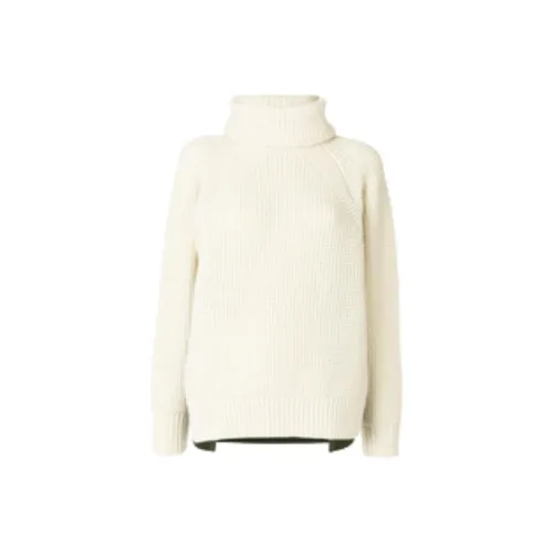 sacai Черный/Белый Женские Свитеры