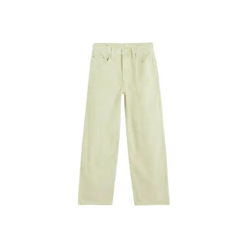 Levi's Повседневные брюки Женские Светло-зеленые