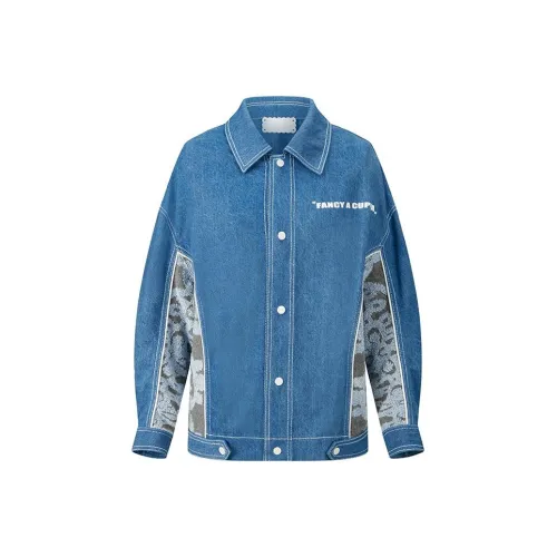 XIAOLI Denim Jacket Женская Джинсовая Синяя
