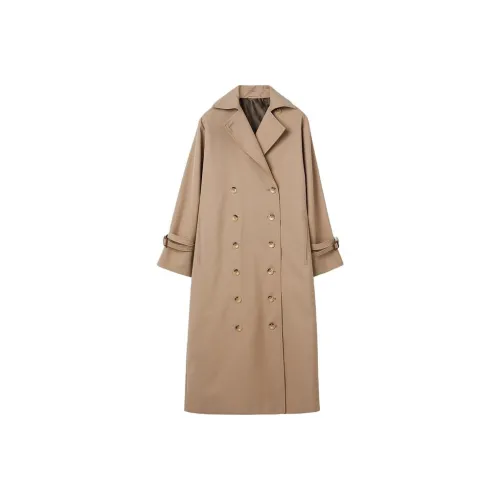 TOTEME Тренчкот Женский Хаки