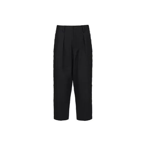 Yohji Yamamoto Черные Женские Повседневные Брюки