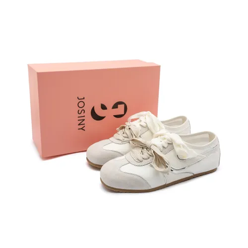 JOSINY Амортизирующий Противоскользящий Износостойкий Дышащий и Легкий Повседневная Обувь Женская Экрю