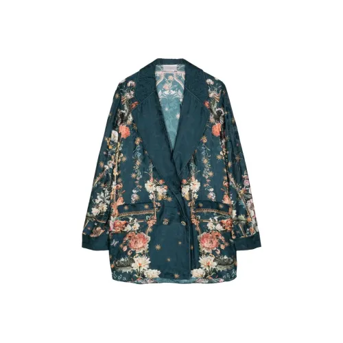 CAMILLA Бизнес-костюм пальто женское зеленый