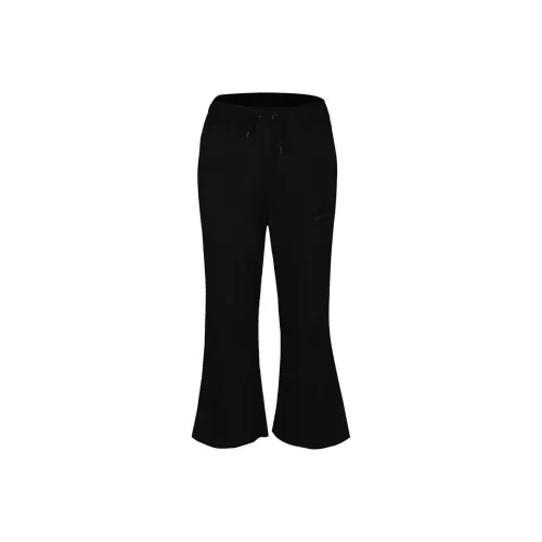 NIKE Черные Женские Вязаные Тренировочные Брюки