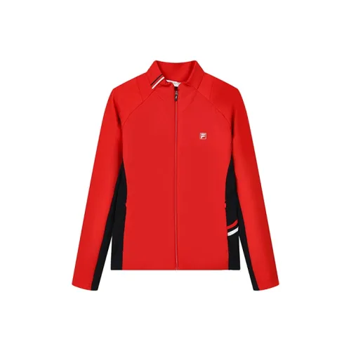 FILA Хлопковый пуховик женский Tomato