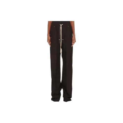 RICK OWENS Черные Женские Повседневные Брюки