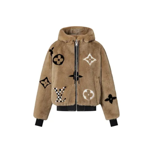 LOUIS VUITTON Куртки и Пальто Женские Песочно-бежевые