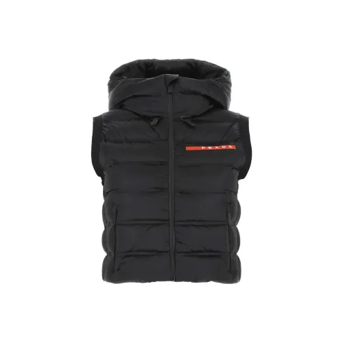 PRADA Черные Женские Жилеты