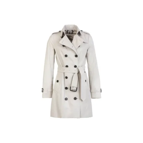 Burberry Тренчкот Женский Каменный Серый