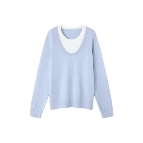 SHIRAN Трикотаж Женский Свежий Синий