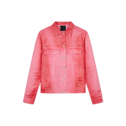 Givenchy Розовые Женские Джинсовые Куртки
