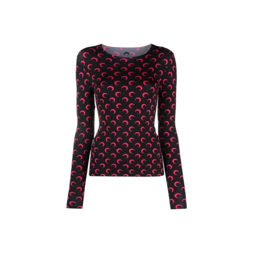 Marine Serre Красный Женская одежда с защитой от УФ-лучей