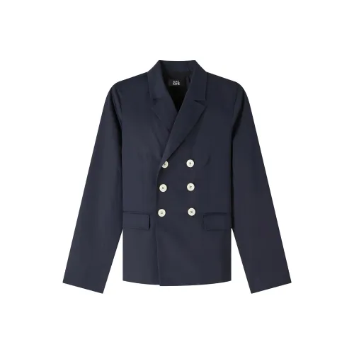 A.P.C x Katie Holmes Бизнес-костюм женский темно-синий