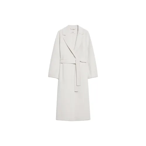 'S MAX MARA Esturia Коллекция Шерсть Midi Пальто Женское Серое