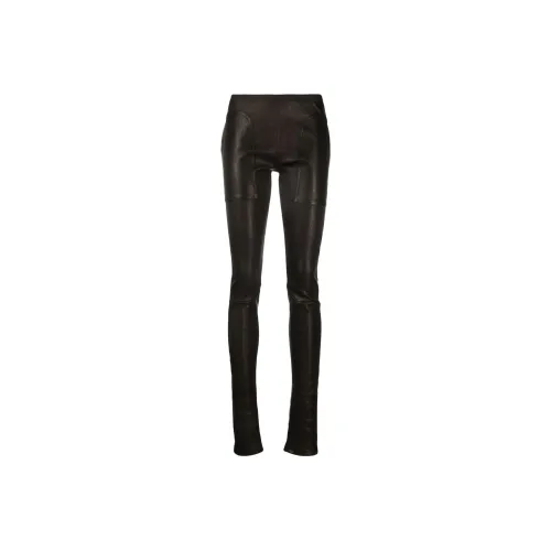 RICK OWENS Черные Женские Повседневные Брюки