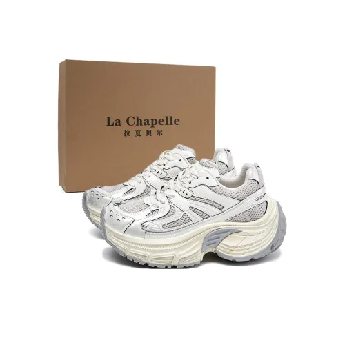 La Chapelle массивные кроссовки Low Top с мерцающим золотом, женские