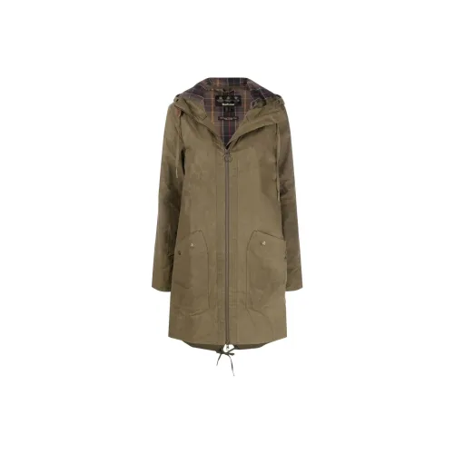 Barbour Армейский зеленый Женские Парки