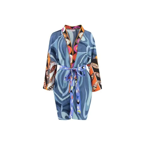 EMILIO PUCCI Многоцветные Женские Плащи