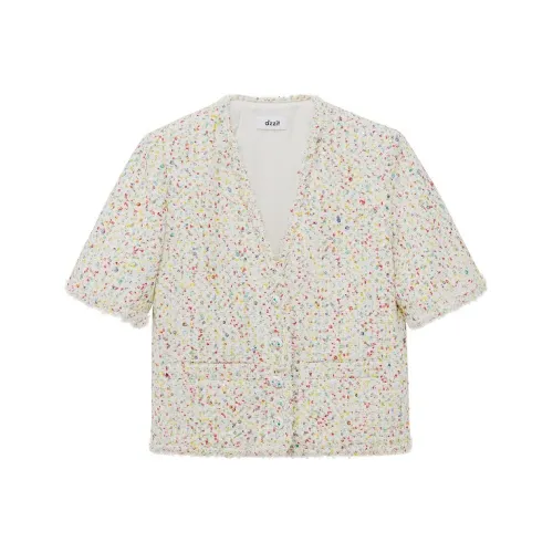 d'zzit Короткий рукав Пальто Женское