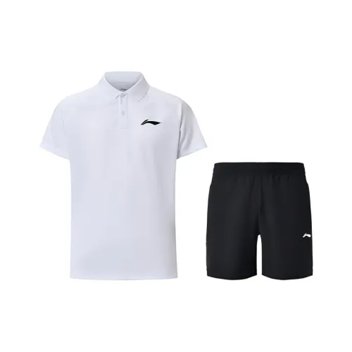 Лайнер Badminton Series Повседневная Спортивная Одежда Унисекс Белый Черный