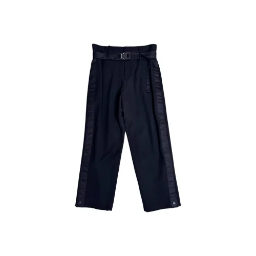 DIOR x Sacai Dior Quarterly New Products FW21 Повседневные брюки Мужской Черный