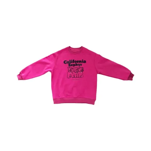 NANING9 Толстовка Женская Розовая Красная