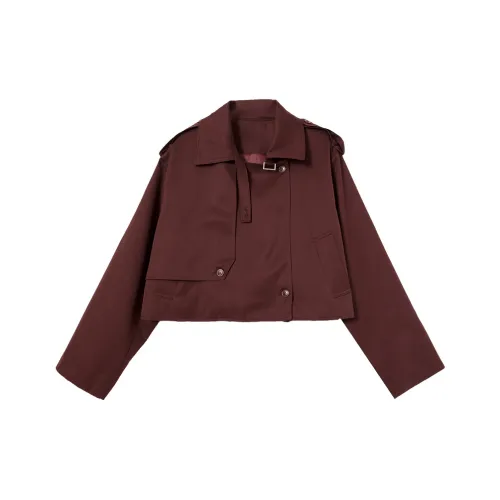 WESTLINK Cropped Jacket Women's Red WESTLINK Укороченная куртка женская красная