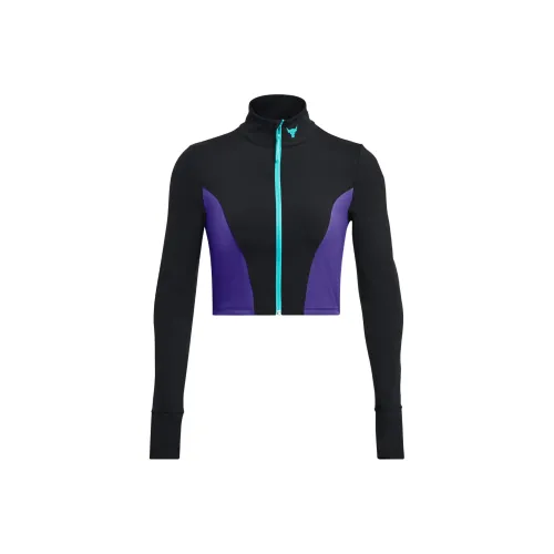 Under Armour Джонсон Черно-фиолетовый Женские Короткие Пальто