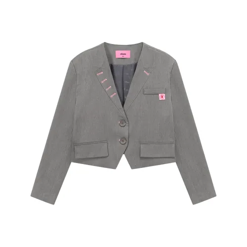 CHUU Серый Женские Офисные Костюмы