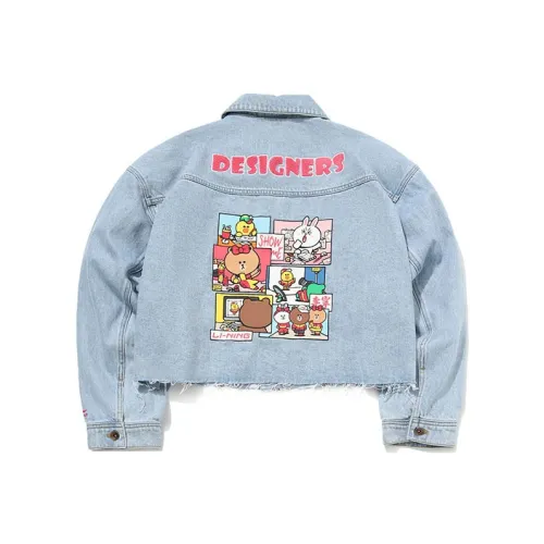 LINING Sports Fashion Collection Джинсовая куртка Женская Синяя