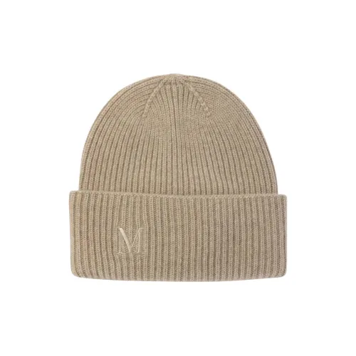 MaxMara Кашемир Шапки-бини Унисекс Коричневый