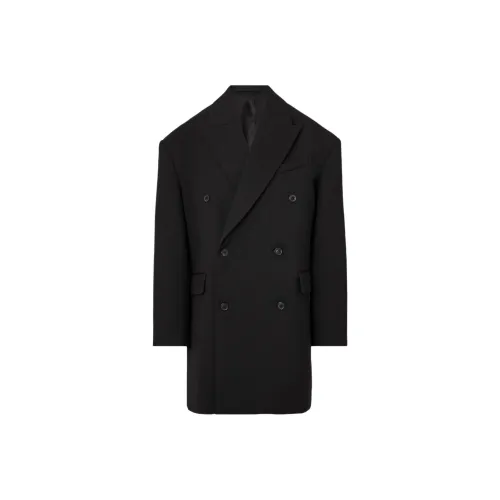 WARDROBE.NYC Черное Женское Пальто