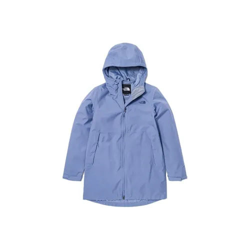 THE NORTH FACE Водонепроницаемый Ветрозащитный And Дышащий Ветровка Женские Синий