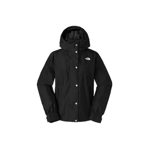 THE NORTH FACE UE Series Поход Водонепроницаемый Ветрозащитный And Дышащий Ветровка Женские Черный
