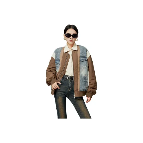 Weekly Пуховая куртка Женская Коричневая