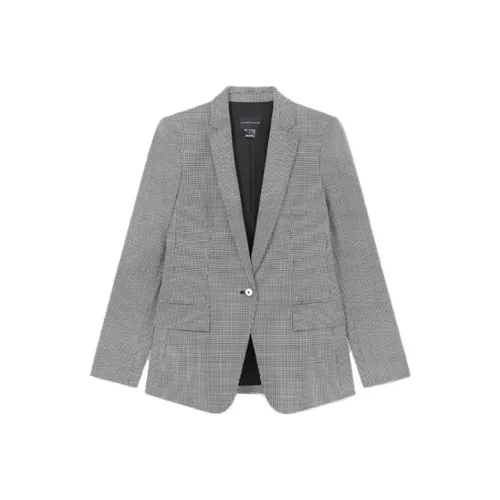 CLUB MONACO Бизнес-костюм Пальто Женское Серое