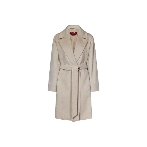 MaxMara Studio Пальто Женское Бежевое