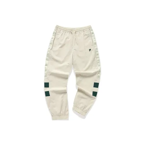 FILA FUSION Чайный белый Женские Повседневные Брюки