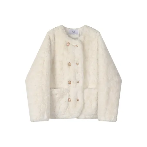 FLIM Бархат Feel Куртка Женская Экрю