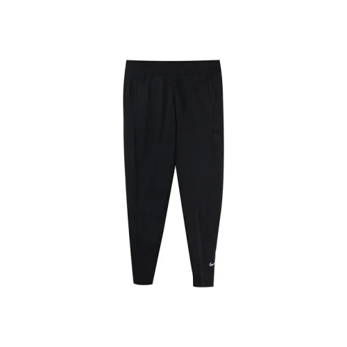 Nike Вязаные тренировочные штаны женские черные