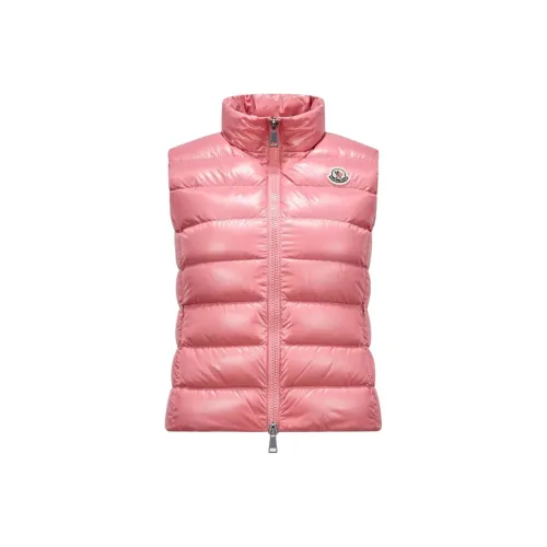 Moncler Ghany Пуховые куртки Жилет Жилет Женские Розовый