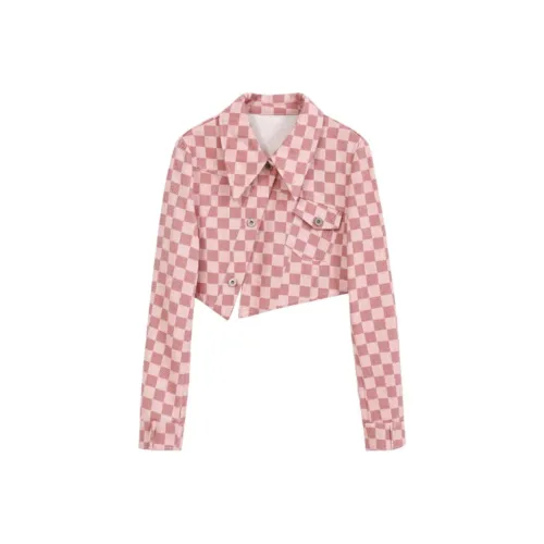 Metamorphosis Cropped Jacket Women's Pink