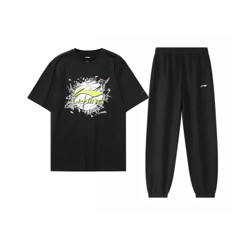 LINING Повседневная спортивная одежда Мужской Черный