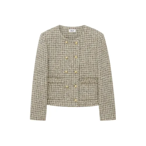 d'zzit Шампанское золото Женское короткое пальто