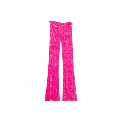 VERSACE Фуксия Женские Повседневные Брюки