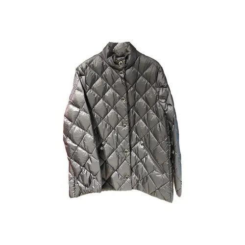 Burberry FW23 Хлопковый пуховик Женский Черный