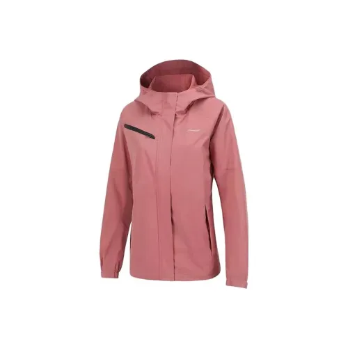 LINING Sports Life Collection Засохший розовый цвет Женские Ветровки