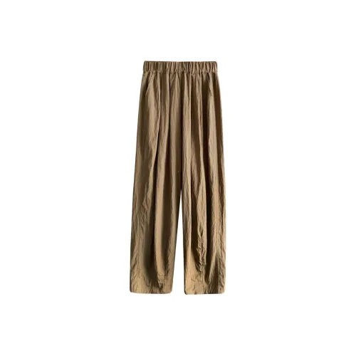 Lulupeach Повседневные брюки Женские Pickle Зеленый