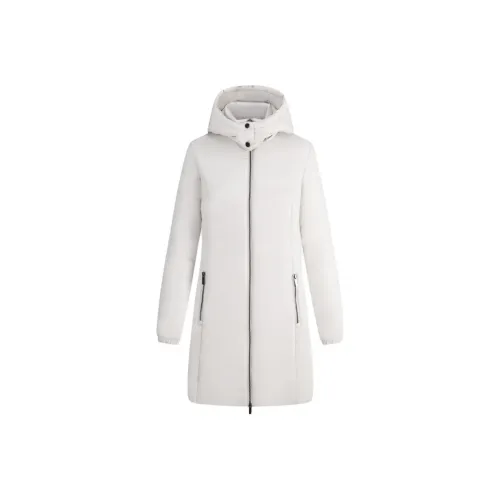 ARMANI EXCHANGEAE FW23 Хлопковый пуховик Женский Светлый Абрикос